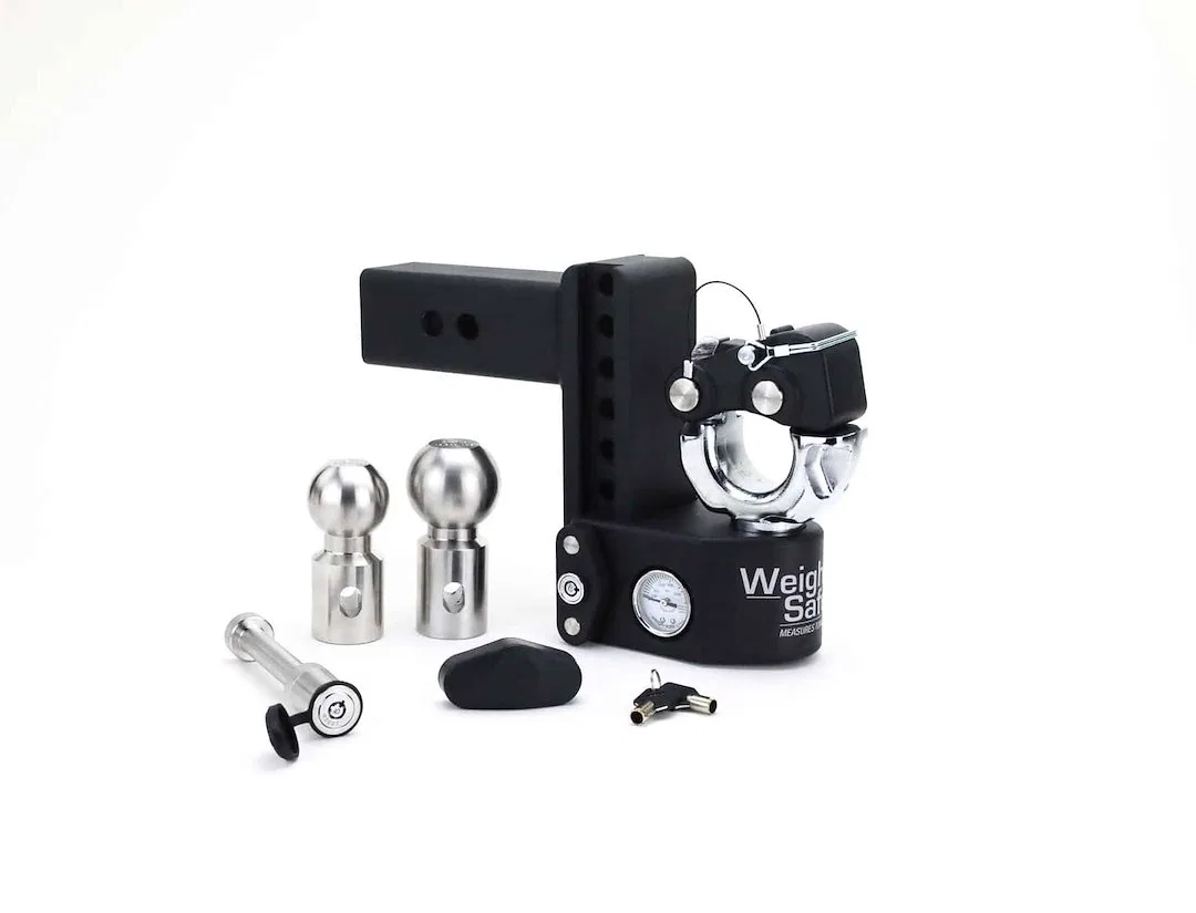 SWS6-2.5-PATB-KA – WEIGH SAFE Pintle Hook, Fits 2-1/2 Inch Receiver 6 Inch Drop 22000 Pound Gross Trailer Weight Capa...